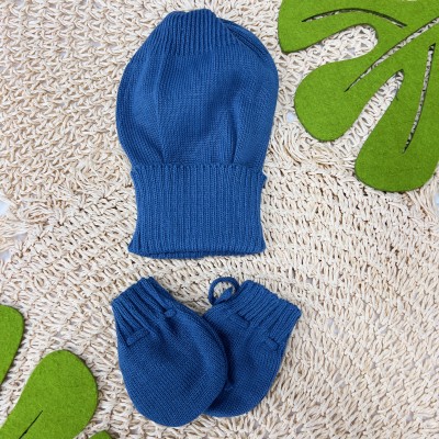  Saída de Maternidade Serenity - Azul Bebê